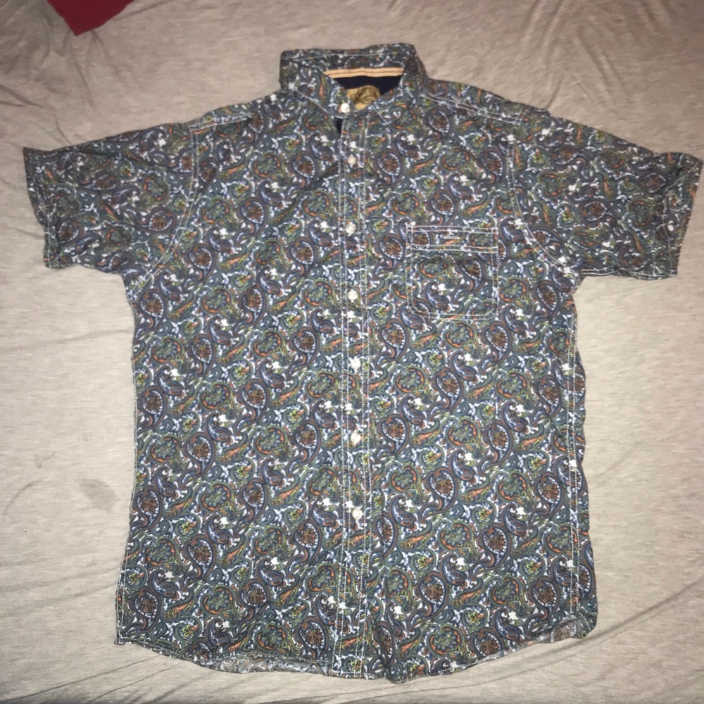Paisley Button Down